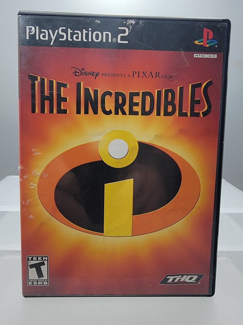 The Incredibles (Sony PlayStation 2, 2004) Black Label No Manual